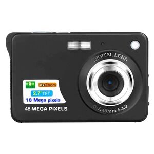 Digital Camera 1080P 48MP Autofocus Digital Camera +‎ Video Camera 8x Zoom